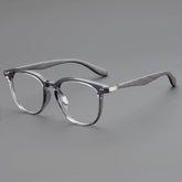 Pascoe TR90 Vintage Eyeglasses Frame Rectangle Frames Southood Clear Grey